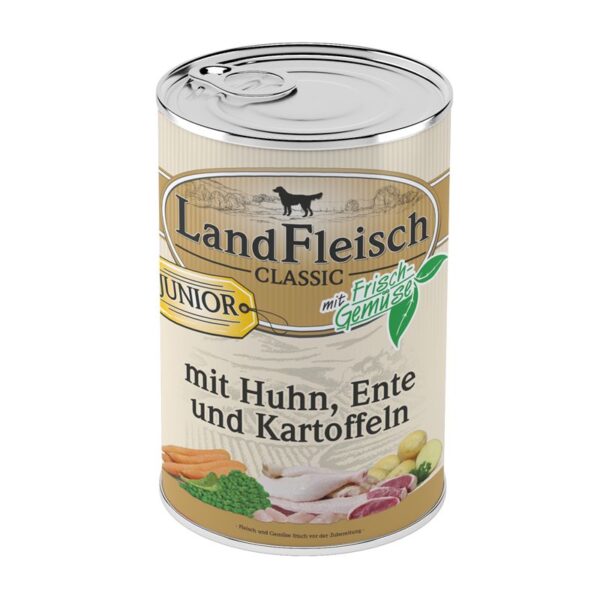 LandFleisch Classic Junior Huhn & Ente & Kartoffeln