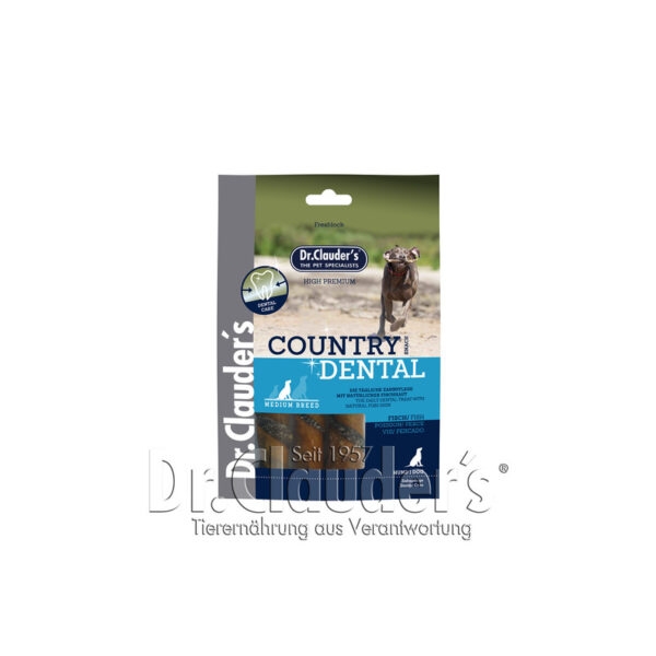 DC Dog Snack CountryDental Fisch medium breed