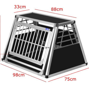 Startseite 7 Bild der Alpuna Alu-Hundebox N69 mit Maßen